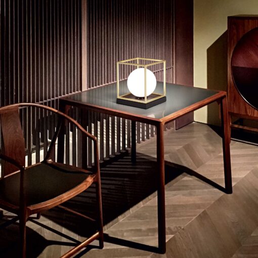 IDEAL LUX Επιτραπέζιο Φωτιστικό LINGOTTO 1xE14 Χρυσού Χρώματος – 251127