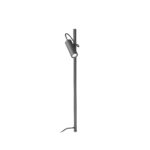 IDEAL LUX Φωτιστικό Δαπέδου Κήπου 1,10m HUB LED 4.5W 3000K IP54 Χρώματος Ανθρακί – 251257