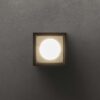 IDEAL LUX Φωτιστικό Οροφής TECHO 1xGU10 IP54 Γκρι Χρώματος – 326887