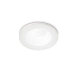 IDEAL LUX Χωνευτό Σποτ Οροφής ROOM-65 LED 8W 3000K Λευκού Χρώματος IP65 – 252025