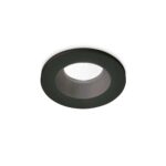 IDEAL LUX Χωνευτό Φωτιστικό Σποτ Οροφής ROOM-65 LED 8W 3000K IP65 Μαύρου Χρώματος – 252032