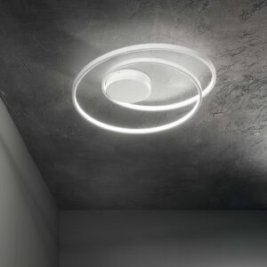 IDEAL LUX Φωτιστικό Οροφής OZ PL LED 48W 3000K Λευκού Χρώματος – 304519