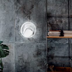 IDEAL LUX Επιτοίχιο Φωτιστικό OZ AP LED 28W 3000K Λευκού Χρώματος- 304489