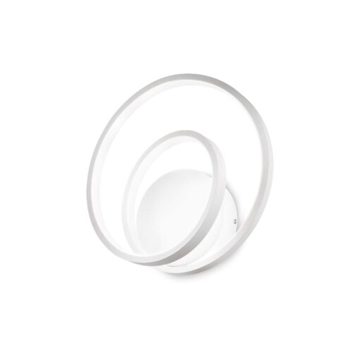 IDEAL LUX Επιτοίχιο Φωτιστικό OZ AP LED 28W 3000K Λευκού Χρώματος- 304489