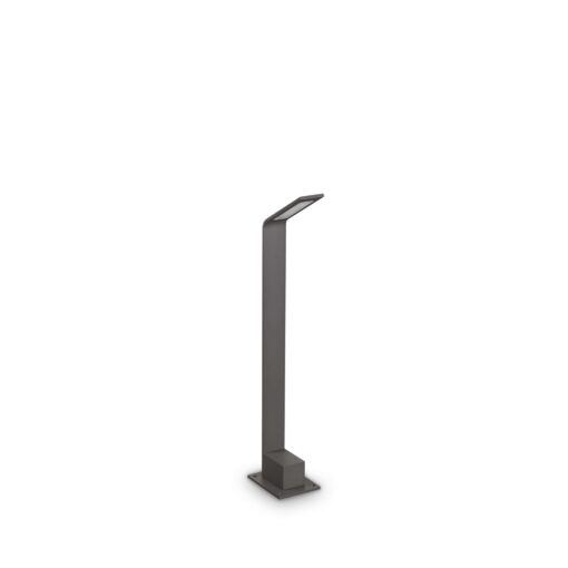 IDEAL LUX Φωτιστικό Κολωνάκι Κήπου AGOS LED 6.5W 3000K IP54 Χρώματος Ανθρακί – 254388