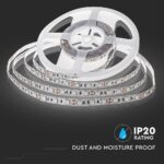 LED Ταινία 11W V-TAC Dimmable 900lm/m Θερμό Λευκό 3000K 5 Μέτρα – 212122