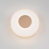Φωτοιστικό Τοίχου Καφέ+Λευκό Γυαλί CELESTE 10W LED 1100lm Step Dimmable 3000K Trio Lighting – 254910165
