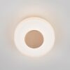 Φωτοιστικό Τοίχου Καφέ+Λευκό Γυαλί CELESTE 10W LED 1100lm Step Dimmable 3000K Trio Lighting – 254910165