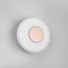 Φωτοιστικό Τοίχου Καφέ+Λευκό Γυαλί CELESTE 10W LED 1100lm Step Dimmable 3000K Trio Lighting – 254910165