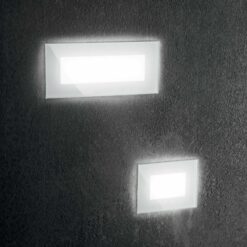 IDEAL LUX Χωνευτό Φωτιστικό για Σκαλοπάτια INDIO LED 8W 3000K IP65 Λευκού Χρώματος – 255804