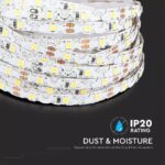 LED Ταινία 5W V-TAC Dimmable σε Σχήμα S 420lm/m Θερμό 3000K 5 Μέτρα – 212559