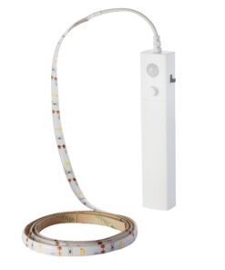 Σετ εύκαμπτης ταινίας LED 1m 2.4W με αισθητήρα κίνησης για Ντουλάπες V-TAC 120° 200lm IP65 Θερμό 3000K – 2573