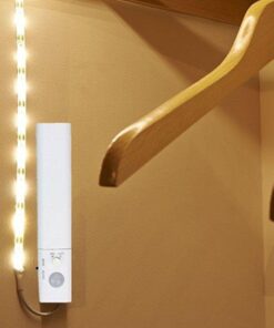 Σετ εύκαμπτης ταινίας LED 1m 2.4W με αισθητήρα κίνησης για Ντουλάπες V-TAC 120° 200lm IP65 Θερμό 3000K – 2573