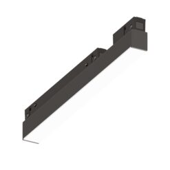 IDEAL LUX Φωτιστικό για Μαγνητική Ράγα EGO WIDE LED 7W 3000K Μαύρου Χρώματος – 303789