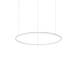 IDEAL LUX Κρεμαστό Φωτιστικό Οροφής HULAHOOP LED 31W 3000K Λευκού Χρώματος – 258775