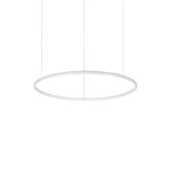 IDEAL LUX Κρεμαστό Φωτιστικό Οροφής HULAHOOP LED 31W 3000K Λευκού Χρώματος – 258775