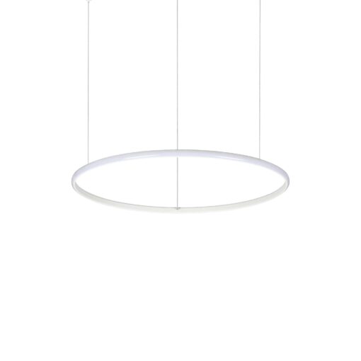 IDEAL LUX Κρεμαστό Φωτιστικό Οροφής HULAHOOP LED 31W 3000K Λευκού Χρώματος – 258775