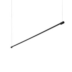 IDEAL LUX Κρεμαστό Φωτιστικό Ράγα YOKO 1.46m LED 16W 3000K Μαύρου Χρώματος – 258928