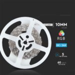 LED Ταινία 9W 24V V-TAC 1000lm/m Πολύχρωμη RGB 5 Μέτρα – 212591