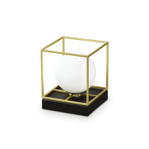 IDEAL LUX Επιτραπέζιο Φωτιστικό LINGOTTO 1xG9 Χρυσού Χρώματος – 259222