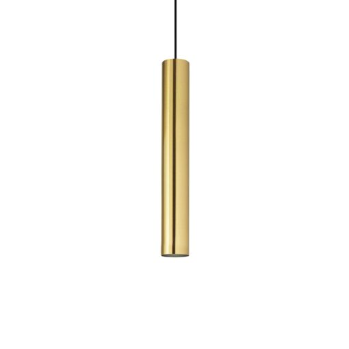 IDEAL LUX Κρεμαστό Φωτιστικό LOOK 1xGU10 Χρυσού Χρώματος – 259239