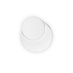 IDEAL LUX Απλίκα Τοίχου POUCHE LED 14W 3000K Λευκού Χρώματος – 259345