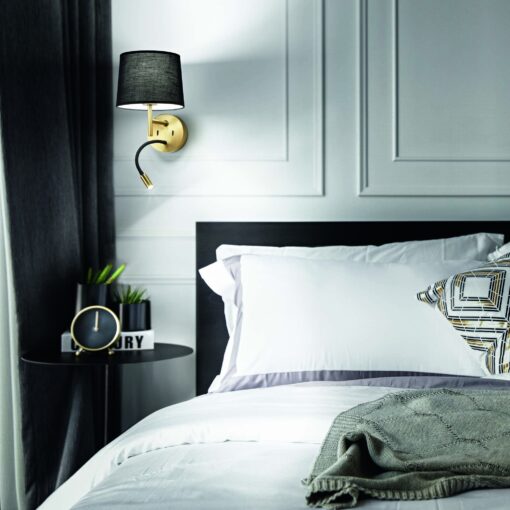 IDEAL LUX Επιτοίχιο Φωτιστικό SET UP 1xE27 Νίκελ Χρώματος – 259833