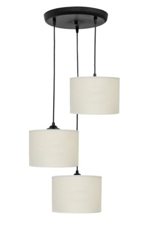 Φωτιστικό μοντέρνο οροφής 3φωτο Μοντέρνο φωτιστικό 3φωτο κύλινδρος Heronia – 14-0152