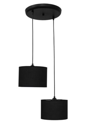 Φωτιστικό μοντέρνο οροφής 2φωτο Μοντέρνο φωτιστικό 2φωτο κύλινδρος Heronia – 14-0146