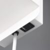 Φωτιστικό Τοίχου Λευκό Ματ COMFORT 1xE14 με USB & Ασύρματο Φορτιστή Trio Lighting – 262670131