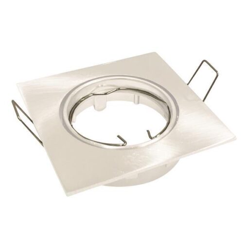 ΣΠΟΤ ΧΩΝΕΥΤΟ ΚΙΝΗΤΟ ΑΛΟΥΜΙΝΙΟΥ ΤΕΤΡΑΓΩΝΟ ΛΕΥΚΟ EUROLAMP 147-52640