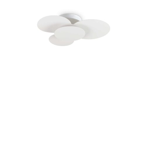 IDEAL LUX Φωτιστικό Οροφής CLOUD LED 33W 3000K Λευκού Χρώματος – 263519
