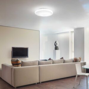 IDEAL LUX Φωτιστικό Οροφής ATOM LED 12W 3000K Λευκού Χρώματος – 265827