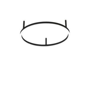 IDEAL LUX Φωτιστικό Οροφής ORACLE SLIM LED 32W 3000K Μαύρου Χρώματος – 265988