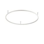 IDEAL LUX Φωτιστικό Οροφής ORACLE SLIM LED 55W 3000K Λευκού Χρώματος – 266015