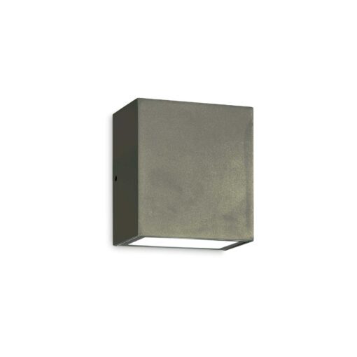IDEAL LUX Απλίκα Τοίχου Βεράντας ARGO LED 10W 4000K IP65 Χρώματος Ανθρακί – 268293
