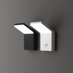 IDEAL LUX Επιτοίχιο Φωτιστικό STYLE LED 9W 3000K IP54 Μαύρου Χρώματος – 322636