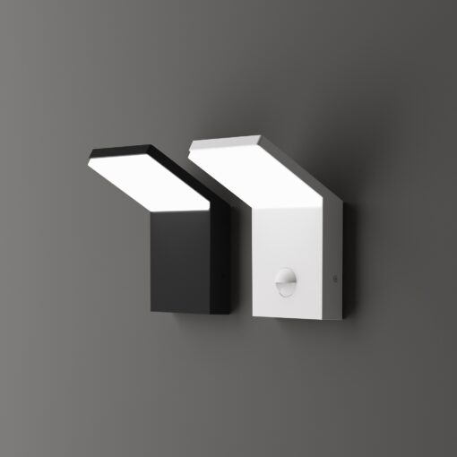 IDEAL LUX Επιτοίχιο Φωτιστικό STYLE LED 9W 3000K IP54 Μαύρου Χρώματος – 322636