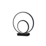 IDEAL LUX Επιτραπέζιο Φωτιστικό OZ TL LED 23W 3000K Μαύρου Χρώματος – 269481