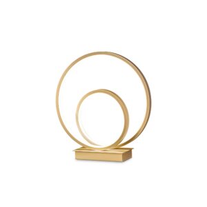 IDEAL LUX Επιτραπέζιο Φωτιστικό OZ TL LED 23W 3000K Χρυσού Χρώματος – 269498