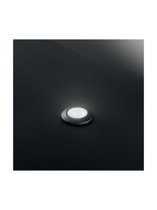 Ideal Lux Χωνευτό Σπότ Εξωτερικού Χώρου Ideal Lux Way 1xG9 σε Μαύρο Χρώμα- 269726