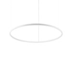 IDEAL LUX Κρεμαστό Φωτιστικό ORACLE SLIM SP LED 55W 4000K Λευκού Χρώματος – 269870