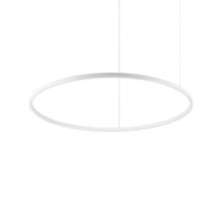 IDEAL LUX Κρεμαστό Φωτιστικό ORACLE SLIM SP LED 55W 4000K Λευκού Χρώματος – 269870