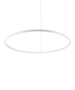 IDEAL LUX Κρεμαστό Φωτιστικό ORACLE SLIM SP LED 55W 4000K Λευκού Χρώματος – 269870