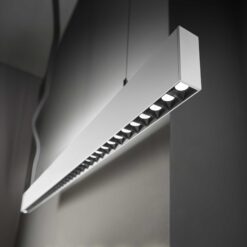 IDEAL LUX Κρεμαστό Φωτιστικό Οροφής STEEL LED 36W 3000K Λευκού Χρώματος – 270180