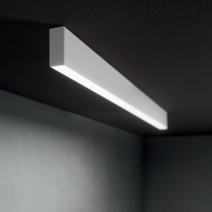 IDEAL LUX Κρεμαστό Φωτιστικό Οροφής STEEL LED 36W 4000K Λευκού Χρώματος – 270203