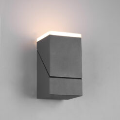 Φωτιστικό Τοίχου Trio Lighting AVON LED, 7W · 800lm, 3000K Ανθρακί Χυτό Αλουμίνιο περιστρεφόμενο IP54 – 270660142