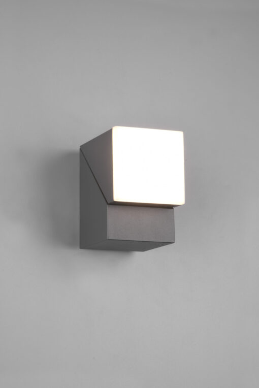 Φωτιστικό Τοίχου Trio Lighting AVON   LED, 7W · 800lm, 3000K Ανθρακί Χυτό Αλουμίνιο περιστρεφόμενο IP54  – 270660142