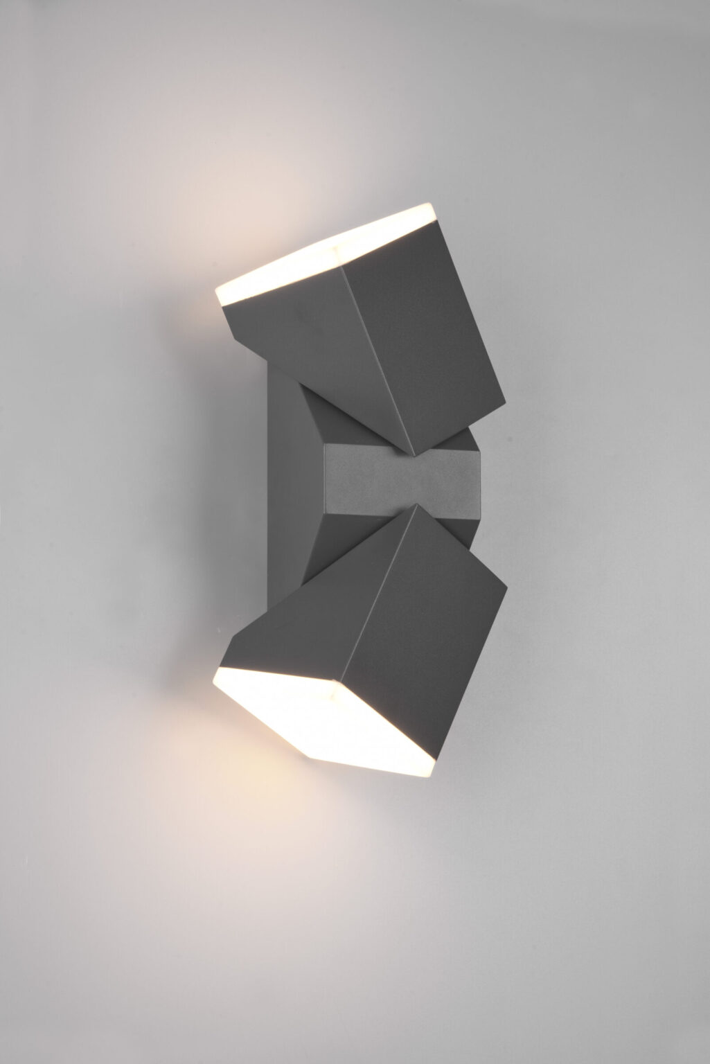 Φωτιστικό Τοίχου Up-Down Περιστρεφόμενο Ανθρακί AVON LED 14W 1600lm 3000K IP54 Trio Lighting – 270660242