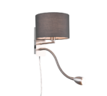 Φωτιστικό Τοίχου Trio Lighting E14   Νίκελ Ματ Μεταλλικό    – 271170211